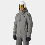 Helly Hansen Men's Alpha Lifaloft Lightweight Ski Jacket Grey 2XL