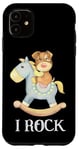 Coque pour iPhone 11 I Rock Funny Baby Toddler Musicien Gag Joke Kids Music Fun