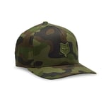 Fox Racing Casquette Coupe-Vent Fox Head Flexfit pour Homme, Camouflage Vert., S/M