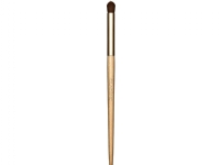 Clarins Eyeshadow Brush, Utsuddande Ögonskuggsborste, Platt, Syntetisk, Svart, Trä, 1 Styck