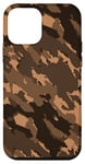 Coque pour iPhone 12 mini Beige Style Motif Camouflage