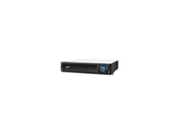 APC Smart-UPS C SMC1500I-2UC - Onduleur (rack-montable) - CA 220/230/240 V - 900 Watt - 1500 VA - RS-232, USB - connecteurs de sortie : 4 - 2U - noir - avec APC SmartConnect