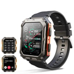 Outdoor Sport Smart Watch Men Bluetooth Call Smartwatch IP68 Waterproof Military