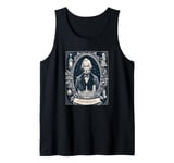 A Christmas Carol - Ebeneezer Scrooge & Society Book Cover Tank Top