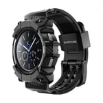 SUPCASE Unicorn Beetle Pro Samsung Galaxy Watch 4 Classic (46mm) Case m. Inbyggd RemSvart