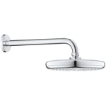 Tempesta 210 Ensemble douche de tête et bras 286 mm, 1 jet (26412000) - Grohe