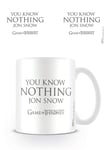 GAME OF THRONES Mug Tasse YOU KNOW NOTHING JON SNOW 320ml