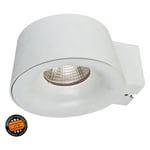 Woltz - Applique Extérieure Blanche Led cob 10W