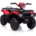 Lunsy - JC915 atv Voiture électrique pour enfants,Buggy électriqu 12V4.5AH 500MA batterie rechargeable 4 roues +3 ans,rose