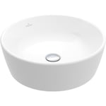 Vasque ronde à poser villeroy et boch Architectura Blanc CeramicPlus 45 x 45 sans trop plein