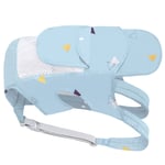 Baby Carrier Straps Front Back Carrying Muscle Damage Infant Sling Blue