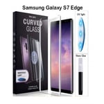 samsung galaxy s7 edge uv glue tempered glass screen protector