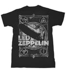 Led Zeppelin Shook Me Jimmy Page Rock Official Tee T-Shirt Mens Unisex