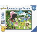 POKÉMON Pussel 300 bitar XXL - Vilda Pokémon - Ravensburger - Barnpussel 300 bitar - Från 9 år Flerfärgad