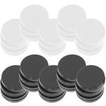 30Pcs Board Game Black Practical Party White Backgammon Pieces for Checkers Game