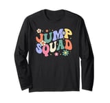 Jump Squad Trampoline Bounce Birthday Party Trampolining Long Sleeve T-Shirt