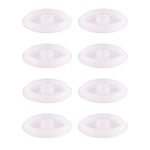 Wagner QuickClick® Patins d'arrêt de Meubles et de chaises en Caoutchouc - Lot de 8 Patins de Rechange changeables - Stop - diamètre Ø 40 mm - pour Base Ø 40 mm - Made en Allemagne - 15826700