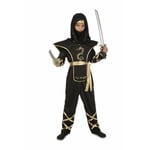 Kostume til børn Ninja 7-9 år (4 Dele)