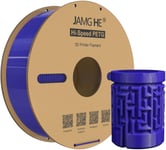 Filament PETG haute vitesse 1,75 mm, 1 kg Filament PETG haute vitesse - Précision dimensionnelle +/- 0,02 mm, 50 à 500 mm/s - Impression rapide pour imprimante 3D FDM (violet, 1 kg).[G493]