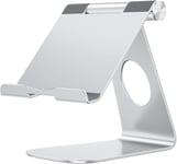 Support Tablette en Aluminium,Support de Tablette réglable,Station d'accueil Compatible avec Nouvel iPad 10.9/10.2,iPad Pro 13/12.9/11,iPad Air 6/5/Mini,Tablette Samsung etc(Q214)