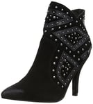 Pepe Jeans Ford Multistuds, Boots Femme - Noir (Black), 36 EU