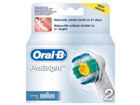 Oral-B 3D White, 2 st, Hvid, 11 g, alla Oral-B eltandborstar utom Oral-B Pulsonic, 6 st, 18 mm