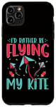 Coque pour iPhone 11 Pro Max Cerf-volant - Je préfère piloter mon cerf-volant