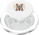 French Bulldog Office Worker Colleague Frenchie PopSockets PopGrip pour MagSafe