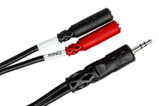 Hosa Technology YMM261 Adaptateur 3.5 mm TRS / 3.5 mm TSF