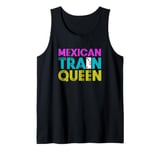 Domino Mexican Train Game Mexican Train Queen Tank Top