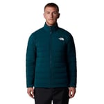 THE NORTH FACE Men's Belleview Stretch Down Jacket, Midnight Petrol, S