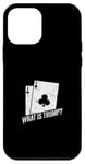 Coque pour iPhone 12 mini Qu'est-ce que Trump The Art of Euchre