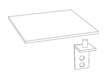 Ballingslöv Hylla HHS6M Micro Inbyggnad med hyllbärare 566x510