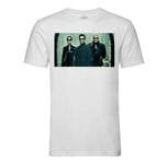 T-Shirt Homme Col Rond Matrix Reloaded Keanu Reeves Neo Trinity Morpheus Cinema