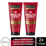 TRESemme 1 Minute WOW Intensive Hair Treatment Hydrate, Repair, Smooth, 2x170ml