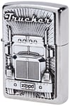 Zippo Lighter Trucker Emblem 2003977 Taille Unique Argent