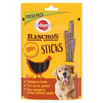 PEDIGREE Ranchos Sticks - Bâtonnets au foie de poulet - Récompenses pour chien adulte - 10 sachets de 60g