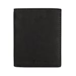 Tom Tailor Acc Ron, Portefeuille Format Portrait Homme, Noir (Black), 10x12x2.5 cm (B x H x T)