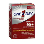 One-A-Day Proactive 65+ For Men & Women Multivitamin/Multimineral 150 Tabs By On