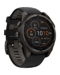 Fenix 8 47mm Saph Solar,CrbnGry Ti/Blk,Blk/PblGryBnd (47mm)