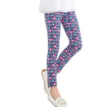 Baby Girls 2-14y Leggings Pants Flower Floral Printed Elastic A 3t