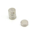 15mm dia x 5mm thick Ultra High Performance N52 Neodymium Magnet - 6kg Pull ( Pack of 4 )