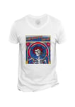 T-Shirt Homme Col V Grateful Dead Album Cover Rock 70's Vintage Woodstock