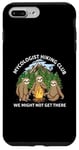 Coque pour iPhone 7 Plus/8 Plus Mycologist Hiking Club We Might Not Get There Paresseux