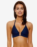 Banana Moon Torio Collins Bikini Top - Blue - 44