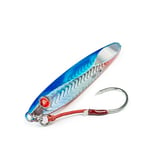 SEASPIN LEPPA 77 Slim JIG Color SARR - 115 mm – 77 g - Casting jig, Sardina/Rosso