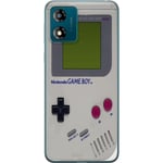 Motorola Moto E13 Genomskinligt Skal Game Boy