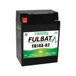 Batterie Fulbat gel sla FB14A-A2 gel 12V 14AH 200 amps 134x88x176 + Gauche