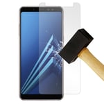 Film verre trempé compatible Samsung Galaxy A8 2018 - Neuf