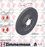 Bromsskiva FORMULA Z BROMSSKIVOR 460455175 Zimmermann